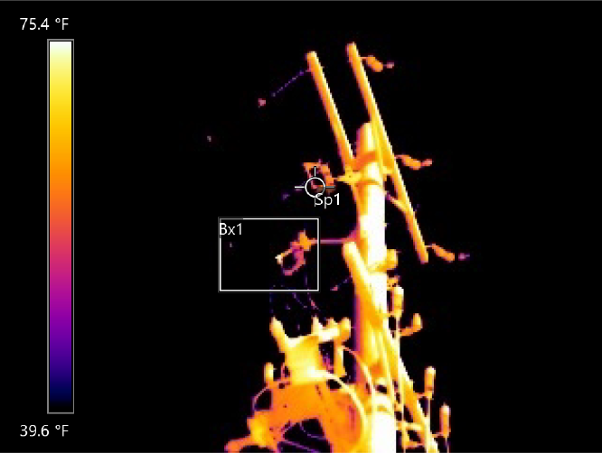 Infrared Imaging Scan Poor Connection